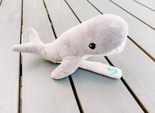 Load image into Gallery viewer, Gray Whale Interactive Plush Toy