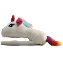 Load image into Gallery viewer, Interactive Plush Toy Blue Unicorn
