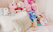 Load image into Gallery viewer, Blue Unicorn Interactive Plush Toy
