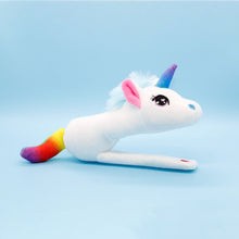 Load image into Gallery viewer, Interactive Plush Toy Blue Unicorn
