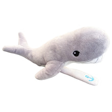 Load image into Gallery viewer, Interactive Plush Toy Gray Whale
